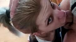 Compilation amatoriale di milf troia con gola profonda e sperma in bocca