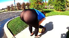 Leggings follemente trasparenti